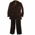 ランバン パリ LANVIN PARIS 3ピース セットアップ ベロア調 テーラードジャケット ジレ スラックスパンツ メンズ
