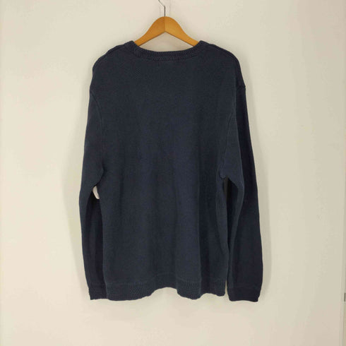 チャップス CHAPS エンブレム 刺繍 コットン プルオーバー ニット メンズ import:XL