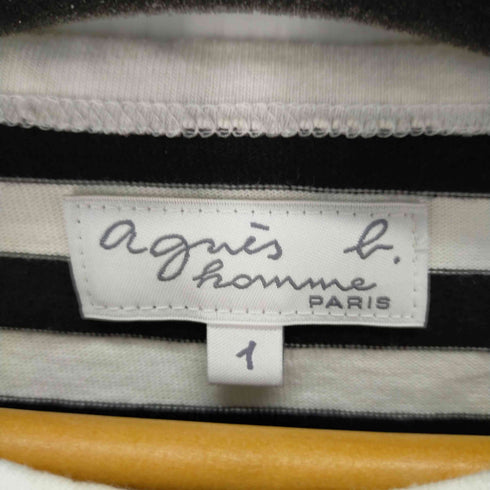 アニエスベー agnes b. PARIS ボーダーTEE メンズ JPN:S
