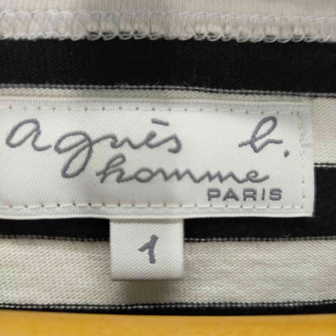 アニエスベー agnes b. PARIS ボーダーTEE メンズ JPN:S