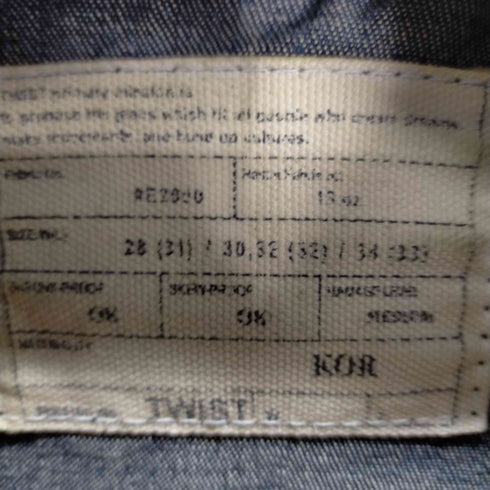 KOR 13oz インディゴデニムシャツ メンズ JPN:M