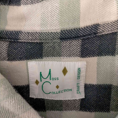 moss collection ギンガムチェックシャツ メンズ