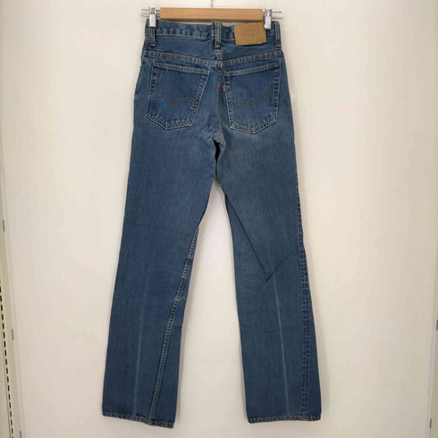 リーバイス Levis 80S ボタン裏553刻印 501 42TALON 黒カン デニムパンツ レディース 28×36