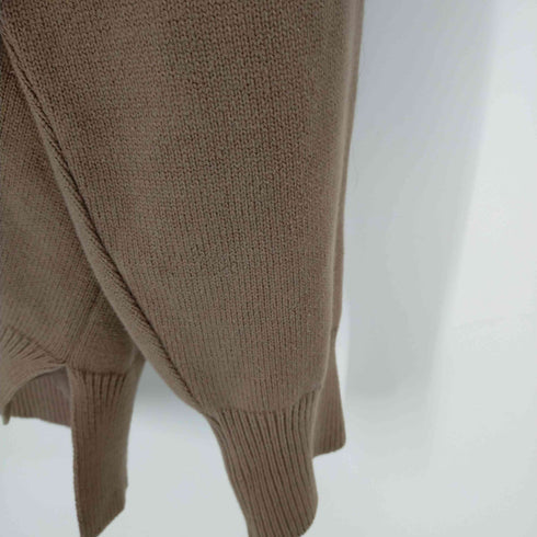 リドム LIDnM 18AW スリットタートルネックセーター メンズ JPN:L