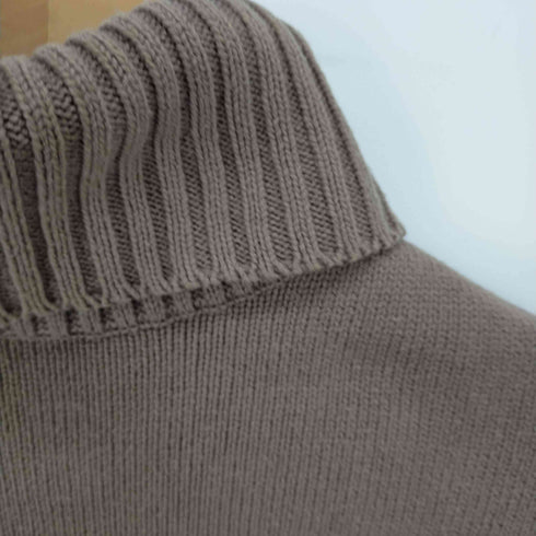 リドム LIDnM 18AW スリットタートルネックセーター メンズ JPN:L