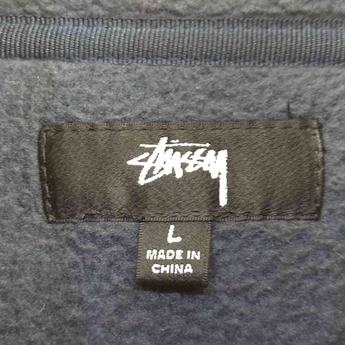 ステューシー Stussy 22AW Half Zip Mock Neck プルオーバー フリースジャケット メンズ import:L