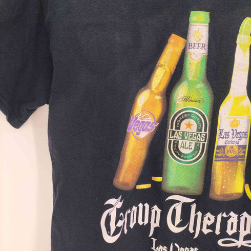 GILDANボディ Group Therapy OLD ENGLISH 企業 サンプリング S/S Tシャツ メンズ import:L