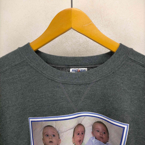 ジャージーズ JERZEES PREMIUM FIT ベイビープリントVガゼットスウェット メンズ JPN:XL