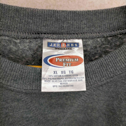 ジャージーズ JERZEES PREMIUM FIT ベイビープリントVガゼットスウェット メンズ JPN:XL