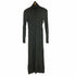 ザラ ZARA METALLIC THREAD KNIT DRESS タートルネックラメニットドレス レディース JPN:M