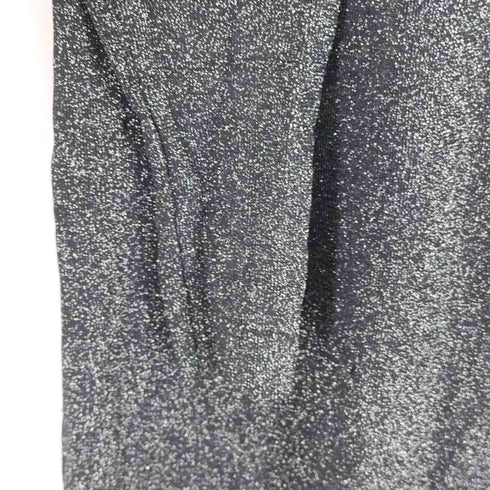 ザラ ZARA METALLIC THREAD KNIT DRESS タートルネックラメニットドレス レディース JPN:M