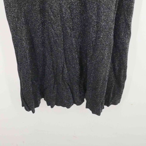 ザラ ZARA METALLIC THREAD KNIT DRESS タートルネックラメニットドレス レディース JPN:M