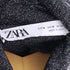 ザラ ZARA METALLIC THREAD KNIT DRESS タートルネックラメニットドレス レディース JPN:M