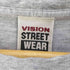 ヴィジョンストリートウェア VISION STREET WEAR ダブルステッチ フロントロゴプリント クルーネックTシャツ メンズ import:M