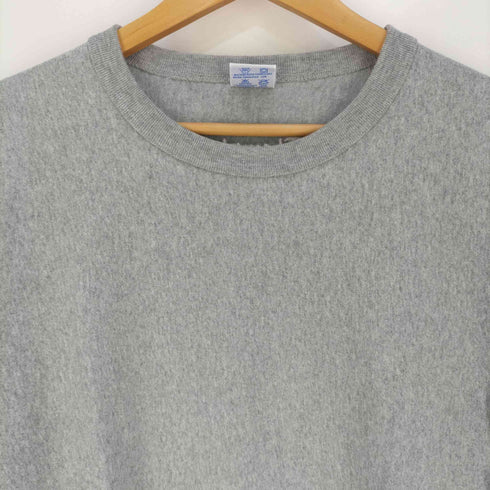 チャンピオン Champion REVERSE WEAVE リバースウィーブ 袖目付き バッグロゴ刺繍 クルーネックTシャツ メンズ import:M