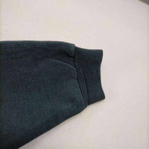 企業ロゴ刺繍アーム切替クルーネックスウェット メンズ