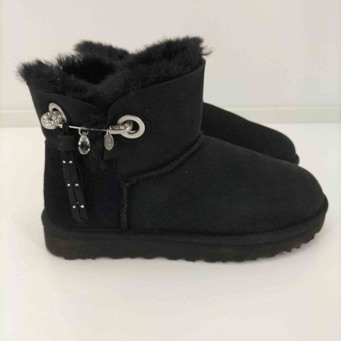 アグ UGG JOSEY スワロフスキークリスタル ムートンブーツ ショートブーツ レディース 25.0