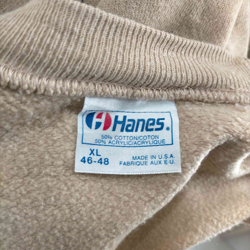 ヘインズ Hanes ラグランスリーブスウェット メンズ JPN:XL