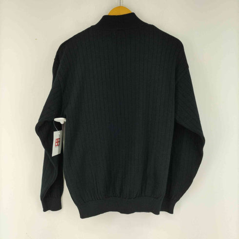 バーバリーゴルフ BURBERRY GOLF ハーフジップ ウールニット メンズ JPN:M
