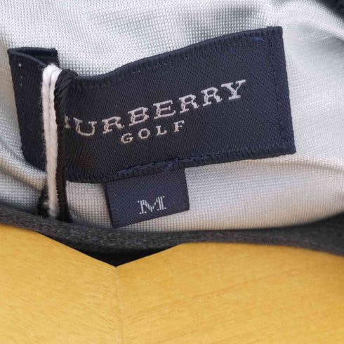 バーバリーゴルフ BURBERRY GOLF ハーフジップ ウールニット メンズ JPN:M