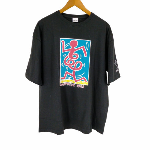 ナカムラキースヘリングポップショップ Nakamura Keith Haring POP SHOP Rainbow Works MONTREUX TEE メンズ import:L