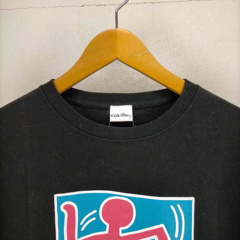 ナカムラキースヘリングポップショップ Nakamura Keith Haring POP SHOP Rainbow Works MONTREUX TEE メンズ import:L