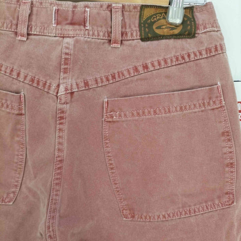 グラミチ GRAMICCI USA製 ロゴパッチ コットンショートパンツ ショーツ メンズ M