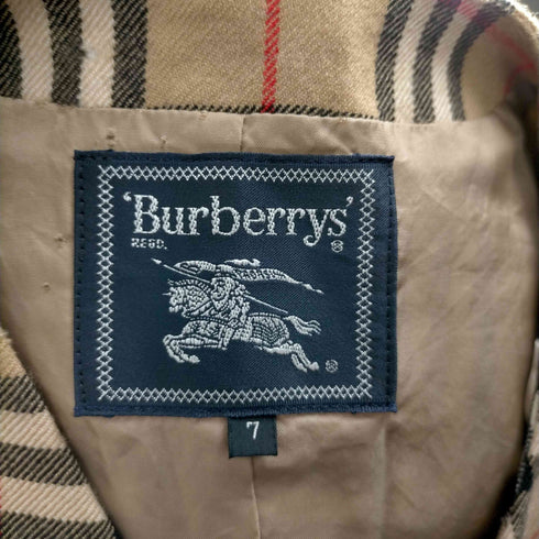 バーバリーズ BURBERRYS ウールチェックベスト レディース 7