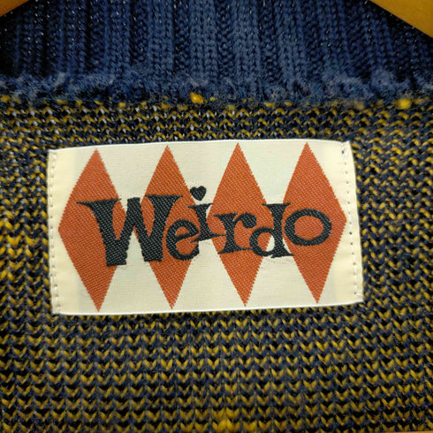 ウィアード WEIRDO 総柄ウールニット メンズ JPN:S