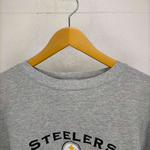 エヌエフエル NFL フロント刺繍デザインクルーネックスウェット レディース
