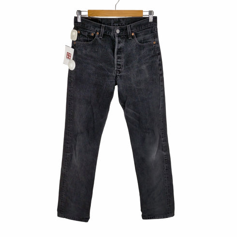 リーバイス Levis 501-0660 USA製 後染め ボタンフライブラックデニム メンズ W30