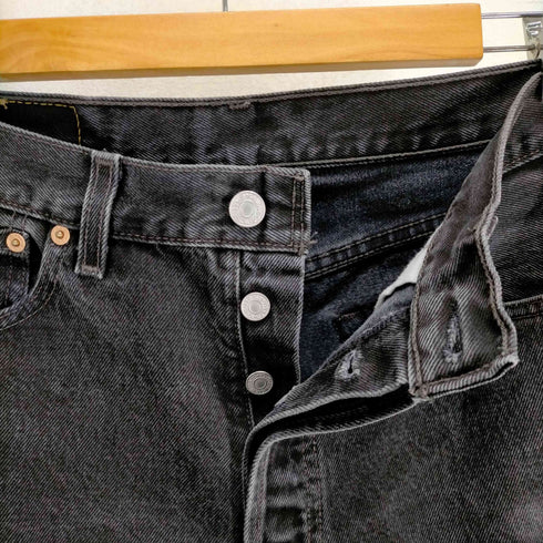 リーバイス Levis 501-0660 USA製 後染め ボタンフライブラックデニム メンズ W30