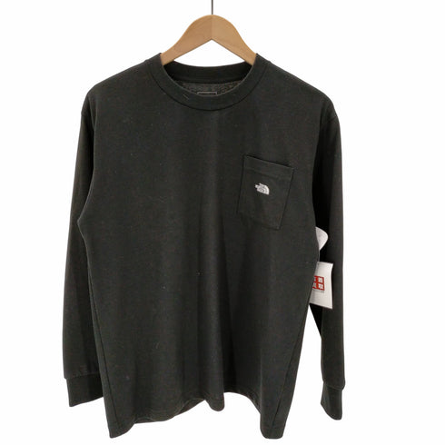 ザノースフェイス THE NORTH FACE L/S ロゴ刺繍ポケットTシャツ メンズ JPN:M