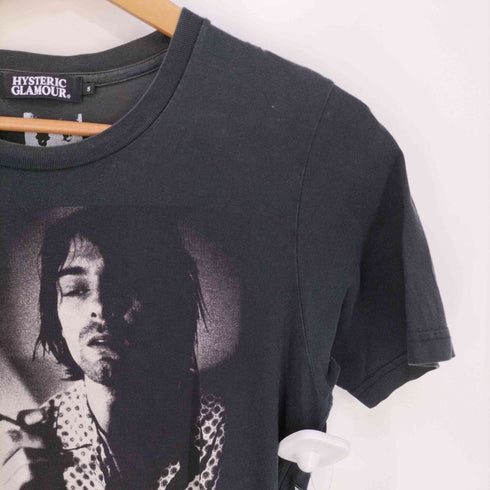 ヒステリックグラマー HYSTERIC GLAMOUR 両面プリント クルーネックTシャツ バンドTシャツ メンズ JPN:S