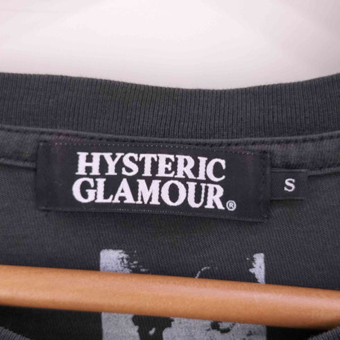 ヒステリックグラマー HYSTERIC GLAMOUR 両面プリント クルーネックTシャツ バンドTシャツ メンズ JPN:S