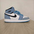 ジョーダンブランド JORDAN BRAND Nike GS Air Jordan 1 High White/University Blue/Black レディース JPN:23.5