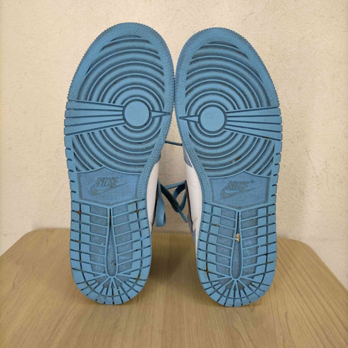 ジョーダンブランド JORDAN BRAND Nike GS Air Jordan 1 High White/University Blue/Black レディース JPN:23.5