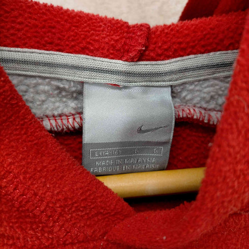 ナイキ NIKE 00s フリースプルオーバーパーカー レディース JPN:L
