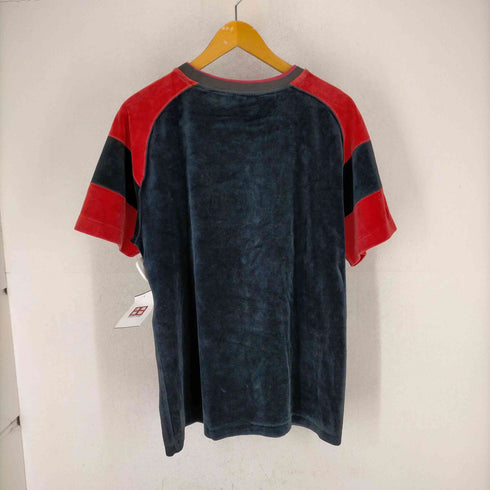 プーマ PUMA ベロア ロゴ立体プリントS/Sカットソー メンズ JPN:XL