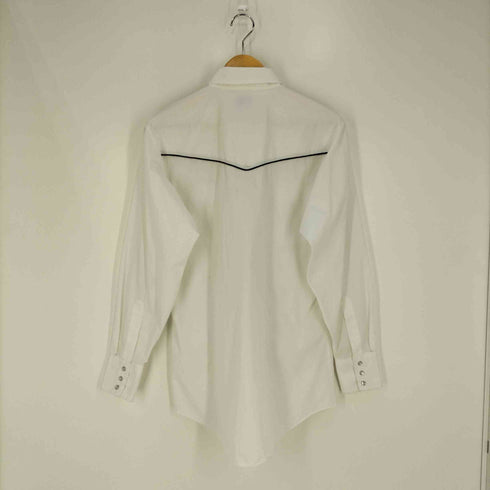 エリーキャトルマン ELY CATTLEMAN パイピングステッチ スナップボタン ウエスタンシャツ メンズ import:M