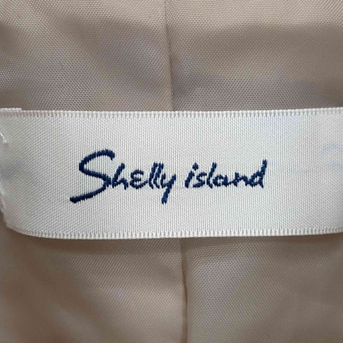 シェリーアイランド SHELLY island フェイクウール×キルトロングコート レディース JPN:M