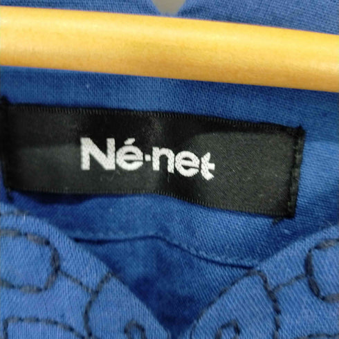 ネネット Ne-net ステッチ プルオーバーシャツ レディース JPN:2
