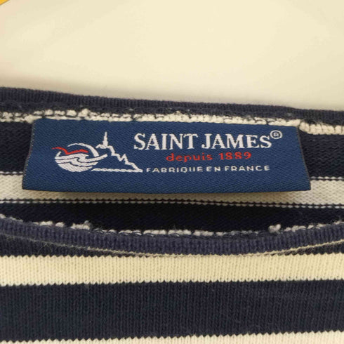 セントジェームス SAINT JAMES ボートネック ボーダーTシャツ バスクシャツ レディース XXS