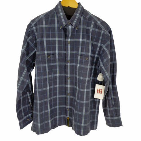 ティンバーランド Timberland 90S コットンボタンダウンL/Sチェックシャツ メンズ JPN:M
