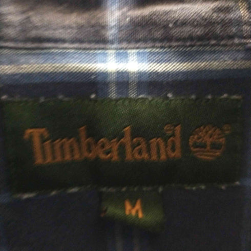 ティンバーランド Timberland 90S コットンボタンダウンL/Sチェックシャツ メンズ JPN:M