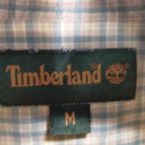 ティンバーランド Timberland 90S コットンボタンダウンL/Sチェックシャツ メンズ JPN:M