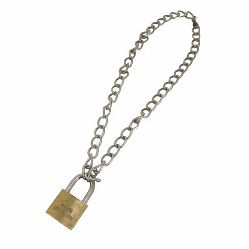 トレンディウービー Trendywoobi 25MM LEVERAL LOCK 南京錠ネックレス メンズ