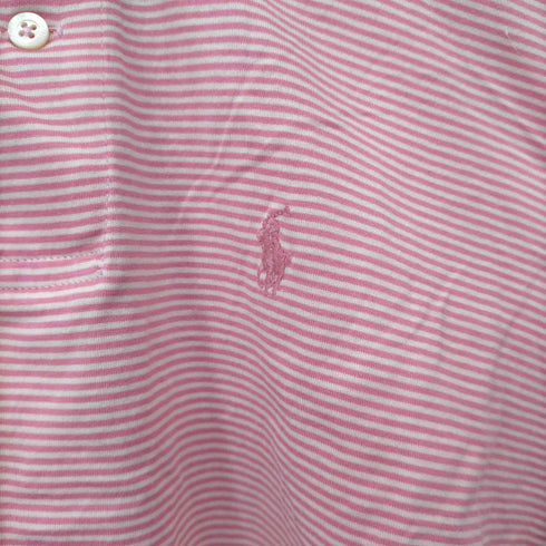 ポロスポーツラルフローレン POLO SPORT RALPH LAUREN ポニー刺繍 ボーダー S/S ポロシャツ レディース JPN:M