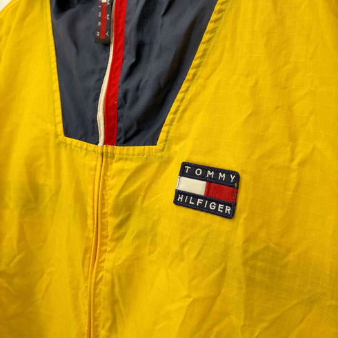 トミーヒルフィガー TOMMY HILFIGER 90S リップストップ ナイロンマウンテンパーカー メンズ JPN:L