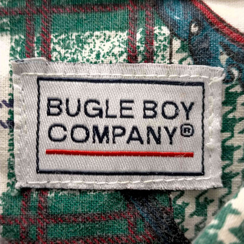 BUGLE BOY CONPANY S/S 総柄BDシャツ メンズ JPN:XL